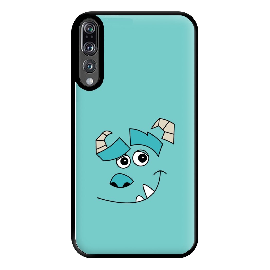 Blue Monster Face Phone Case for Huawei P20 Pro