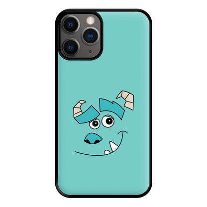 Blue Monster Face Phone Case for iPhone 12 Pro Max