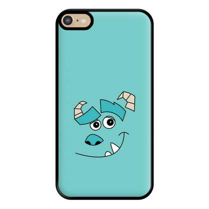 Blue Monster Face Phone Case for iPhone 6 Plus / 7 Plus / 8 Plus