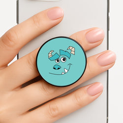 Blue Monster Face FunGrip