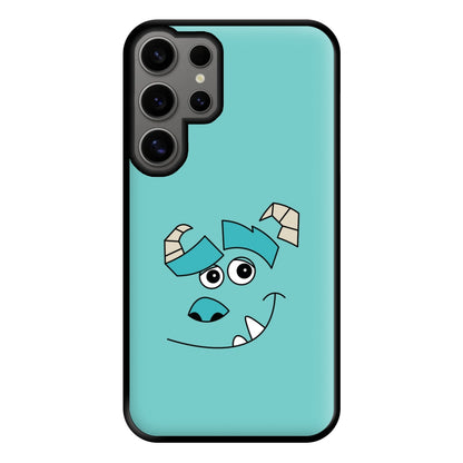 Blue Monster Face Phone Case for Galaxy S24 Ultra