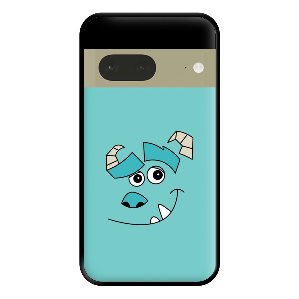 Blue Monster Face Phone Case for Google Pixel 7a