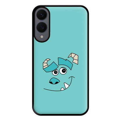 Blue Monster Face Phone Case for Galaxy S25 Edge