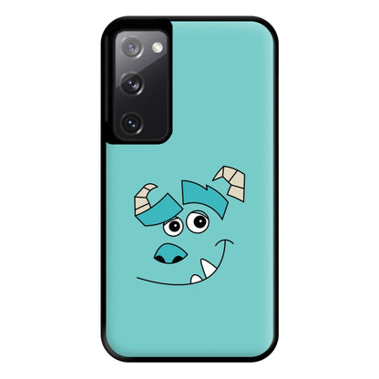 Blue Monster Face Phone Case for Galaxy S20FE