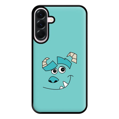 Blue Monster Face Phone Case for Galaxy A36