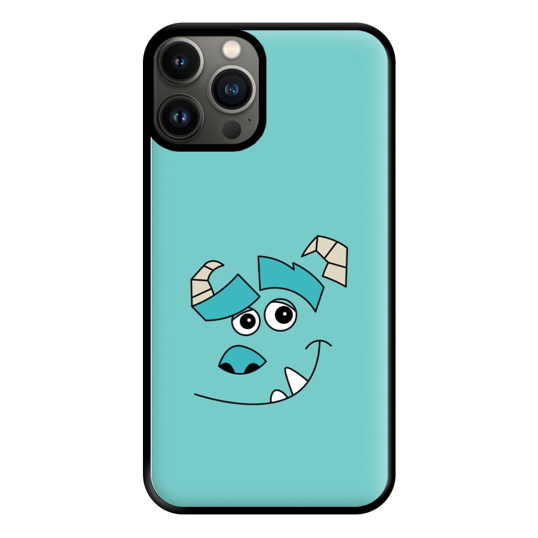Blue Monster Face Phone Case for iPhone 11 Pro Max