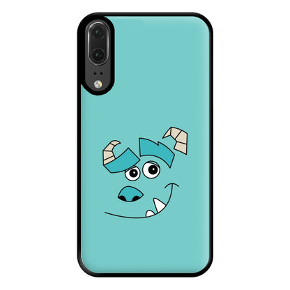 Blue Monster Face Phone Case for Huawei P20