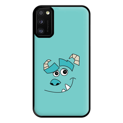 Blue Monster Face Phone Case for Galaxy A41