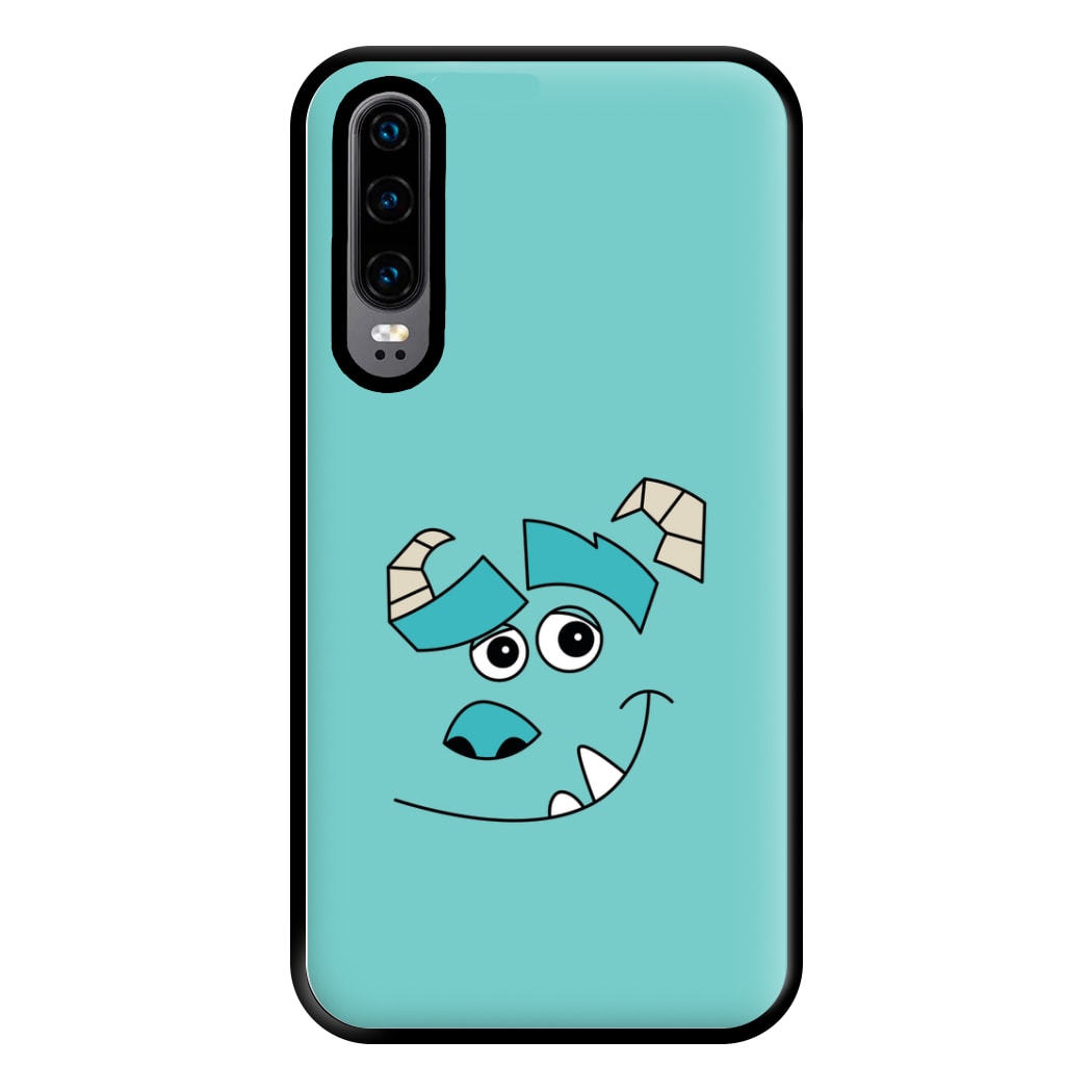 Blue Monster Face Phone Case for Huawei P30