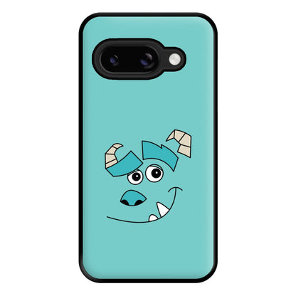Blue Monster Face Phone Case for Google Pixel 8a