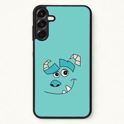 Blue Monster Face Phone Case for Galaxy A17