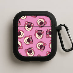 Cherry Bear Pattern AirPods Case