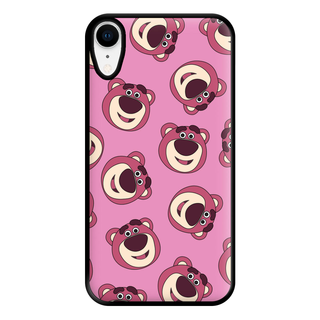 Cherry Bear Pattern Phone Case for iPhone XR
