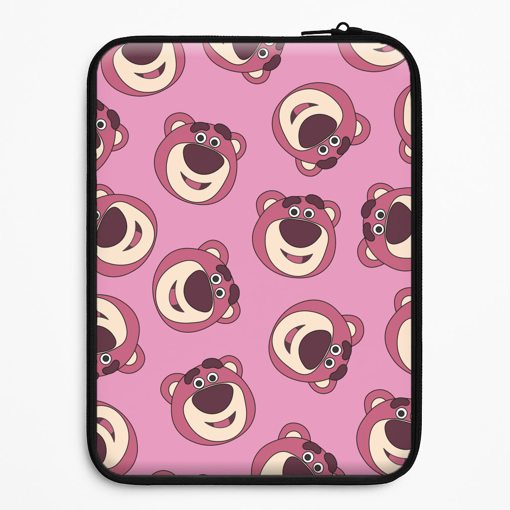 Cherry Bear Pattern Laptop Sleeve