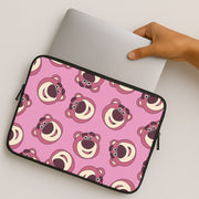 Cherry Bear Pattern Laptop Sleeve 2