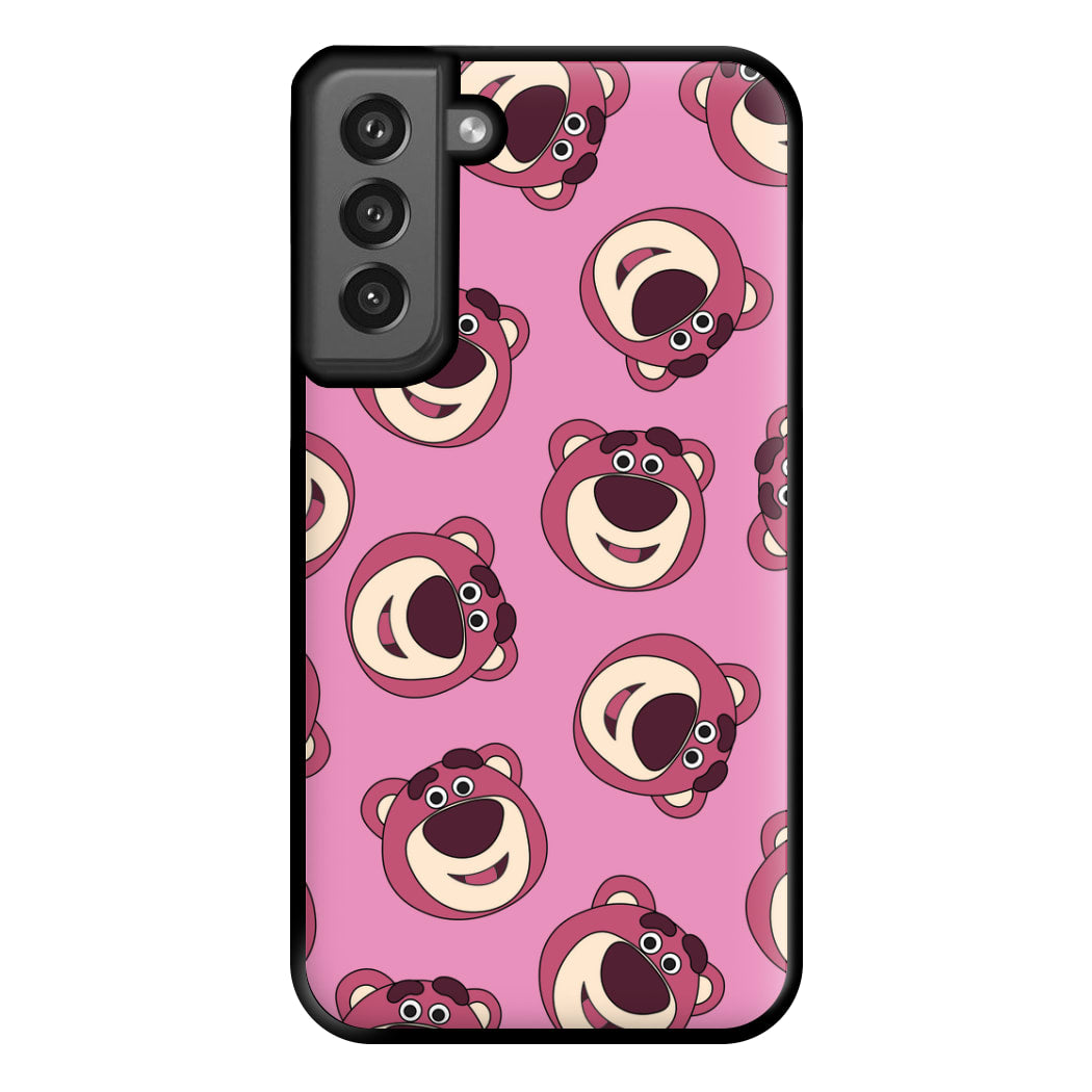 Cherry Bear Pattern Phone Case for Galaxy S21FE