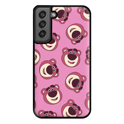Cherry Bear Pattern Phone Case for Galaxy S21FE