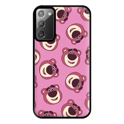Cherry Bear Pattern Phone Case for Galaxy Note 20 Ultra