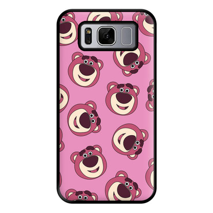 Cherry Bear Pattern Phone Case for Galaxy S8 Plus