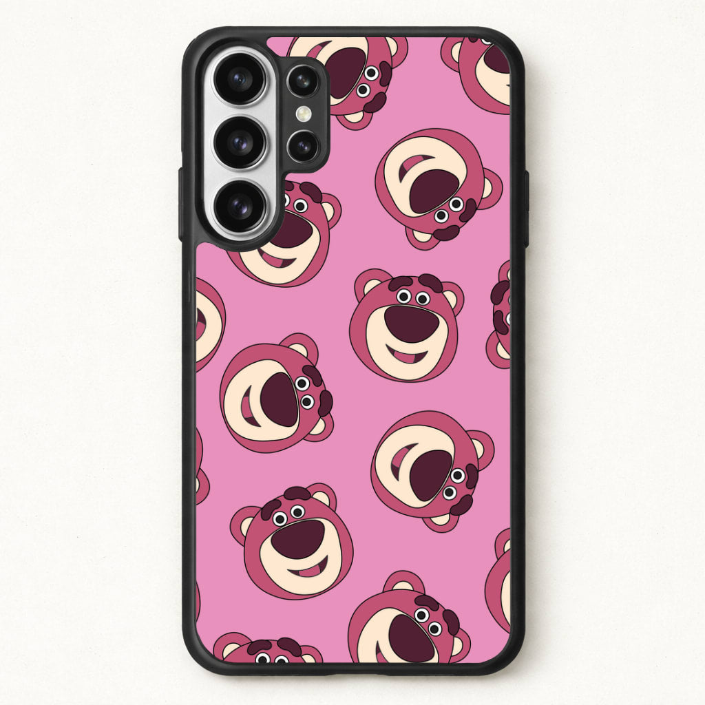 Cherry Bear Pattern Phone Case for Galaxy S26 Ultra