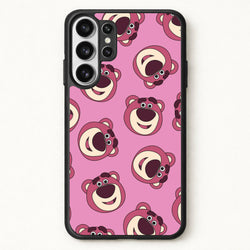 Cherry Bear Pattern Phone Case for Galaxy S26 Ultra