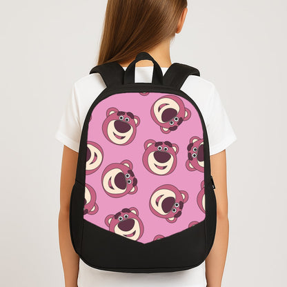 Cherry Bear Pattern Large School Bag