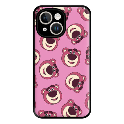 Cherry Bear Pattern Phone Case for iPhone 14 Plus