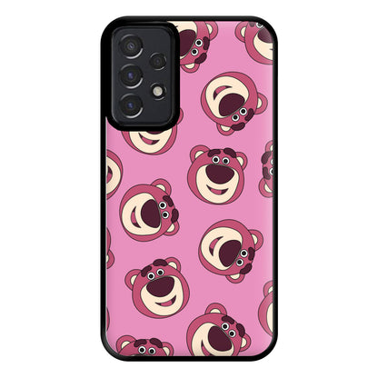 Cherry Bear Pattern Phone Case for Galaxy A52 / A52s