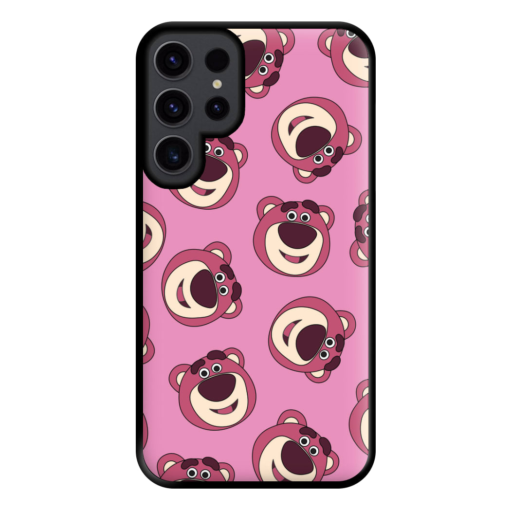 Cherry Bear Pattern Phone Case for Galaxy S23 Ultra