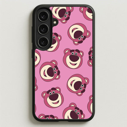 Cherry Bear Pattern Phone Case for Galaxy S25FE