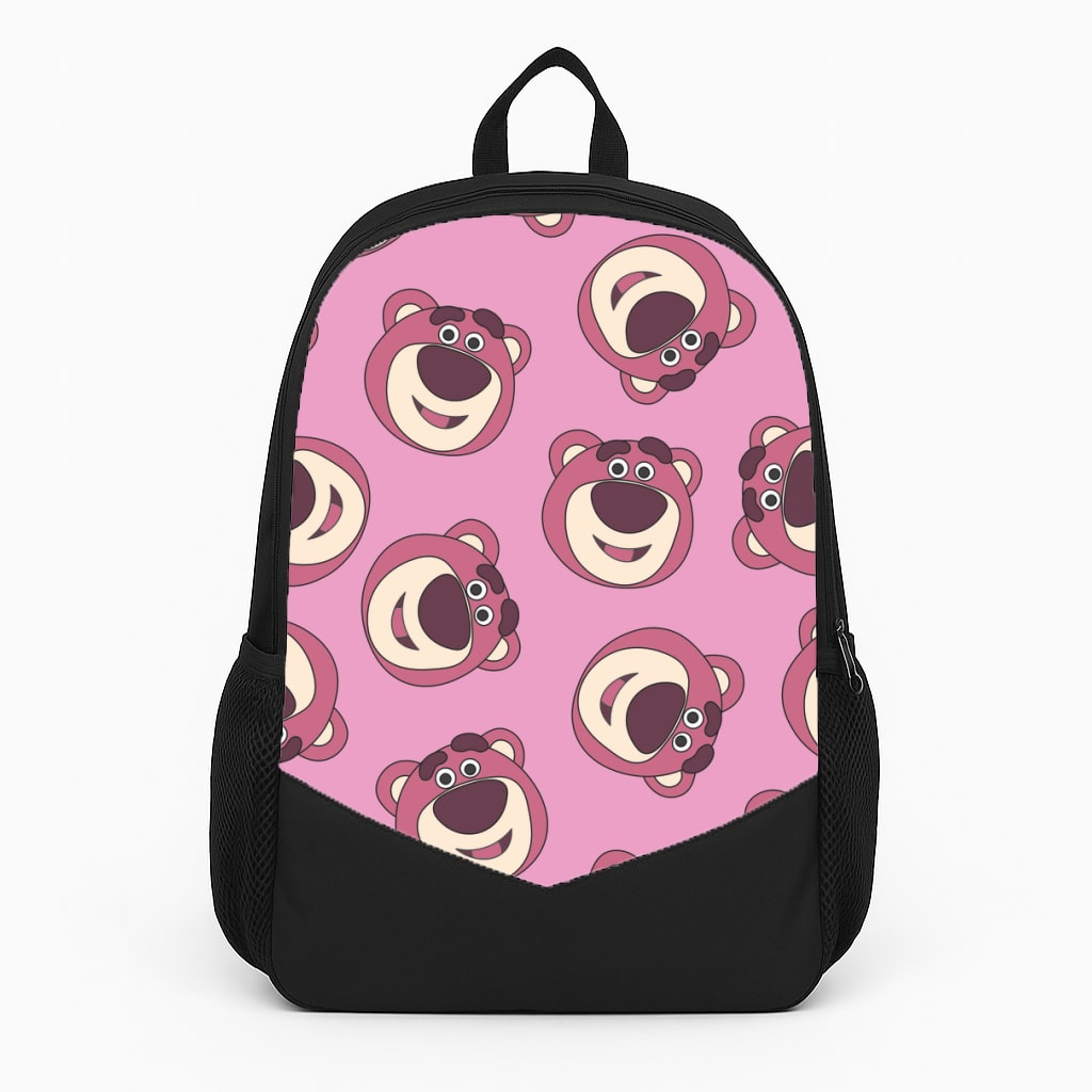 Cherry Bear Pattern Large Backpack