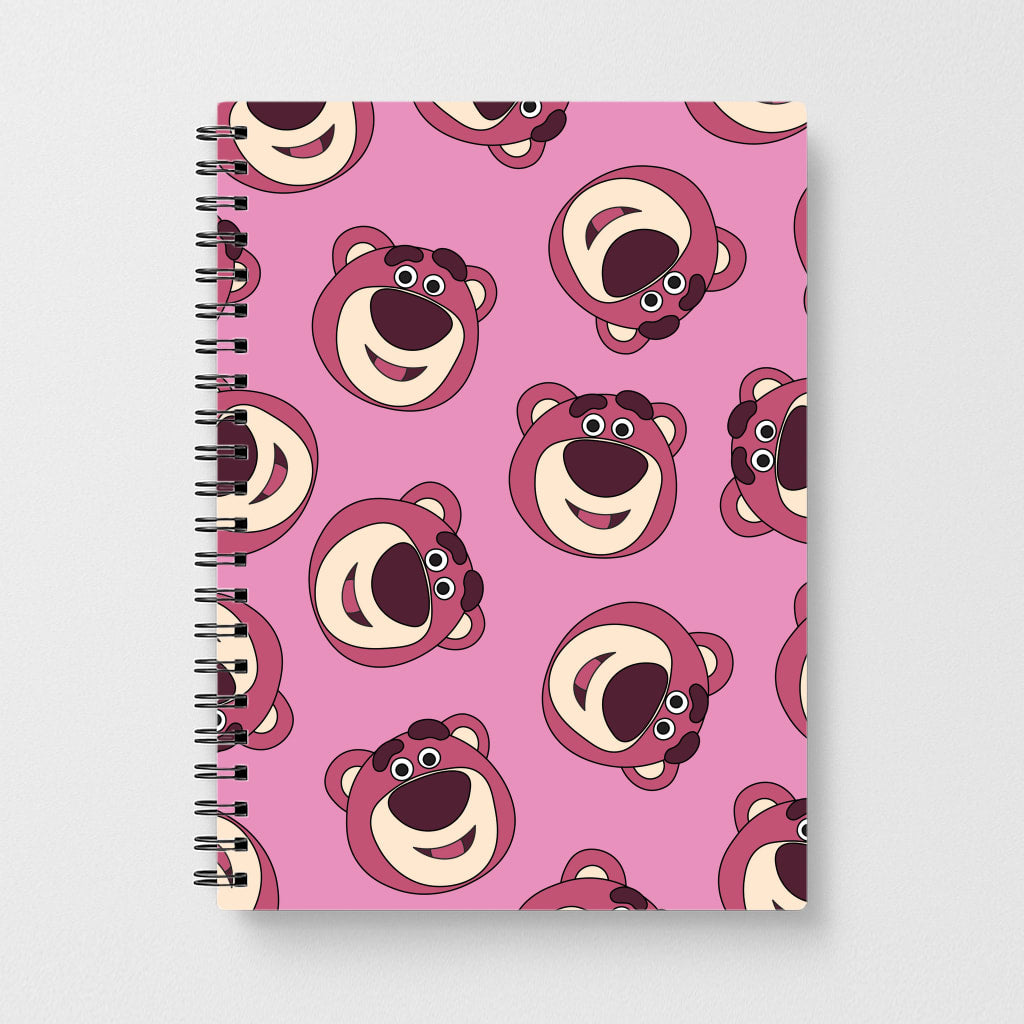 Cherry Bear Pattern Notebook