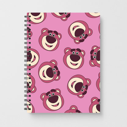 Cherry Bear Pattern Notebook