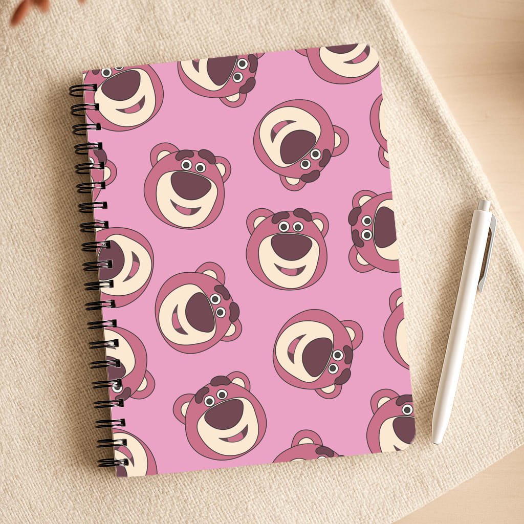 Cherry Bear Pattern Notepad