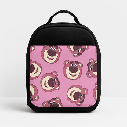 Cherry Bear Pattern Insulated Lunchbox