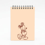 Sketched Mouse Outline Beige  Notebook 4