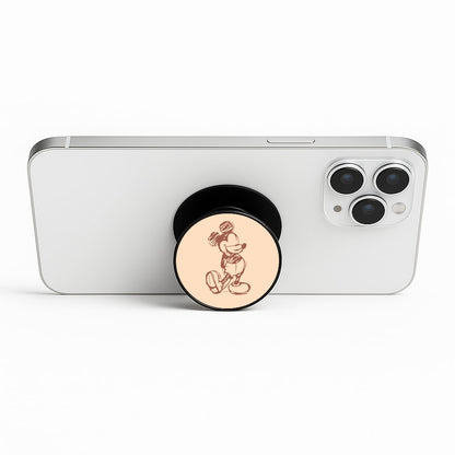 Sketched Mouse Outline Beige  FunGrip