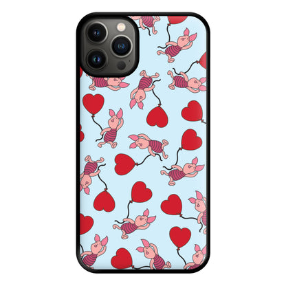 Baby Pig With Balloon Pattern Phone Case for iPhone 13