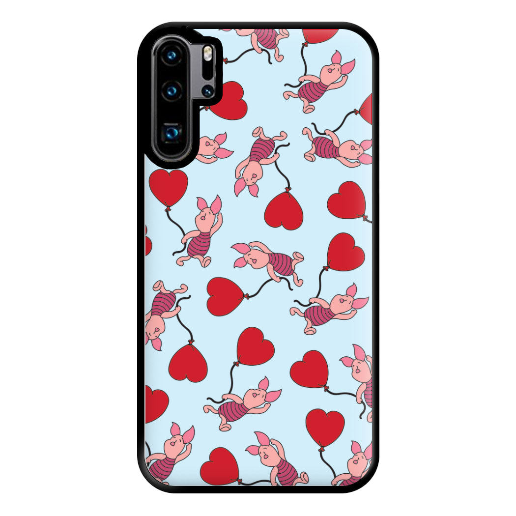 Baby Pig With Balloon Pattern Phone Case for Huawei P30 Pro