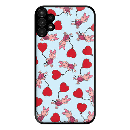 Baby Pig With Balloon Pattern Phone Case for Galaxy A13