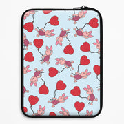 Baby Pig With Balloon Pattern Laptop Sleeve 1