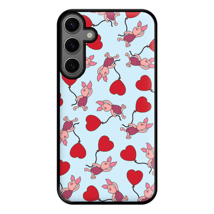 Baby Pig With Balloon Pattern Phone Case for Galaxy S23FE