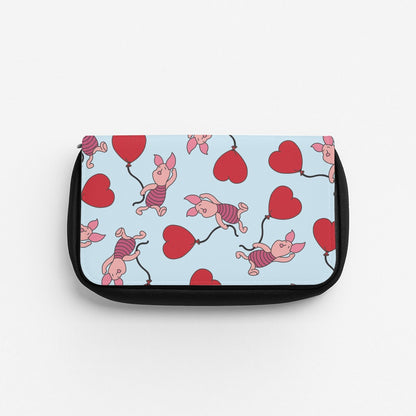 Baby Pig With Balloon Pattern Pencil Case