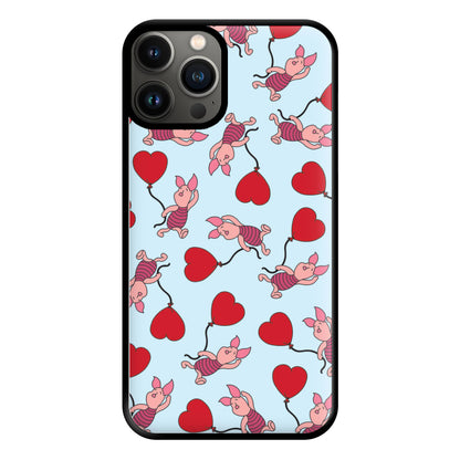 Baby Pig With Balloon Pattern Phone Case for iPhone 11 Pro Max