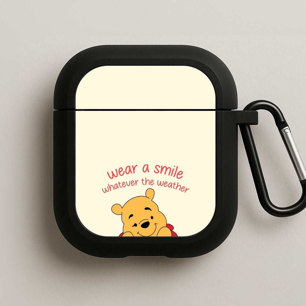 Wear A Smile Whatever The Weather  AirPods Case