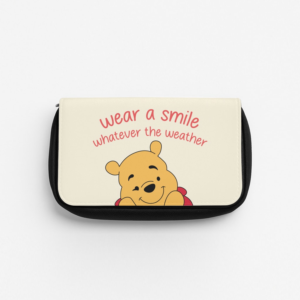 Wear A Smile Whatever The Weather  Pencil Case