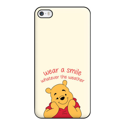 Wear A Smile Whatever The Weather  Phone Case for iPhone 5 / 5s / SE 2016