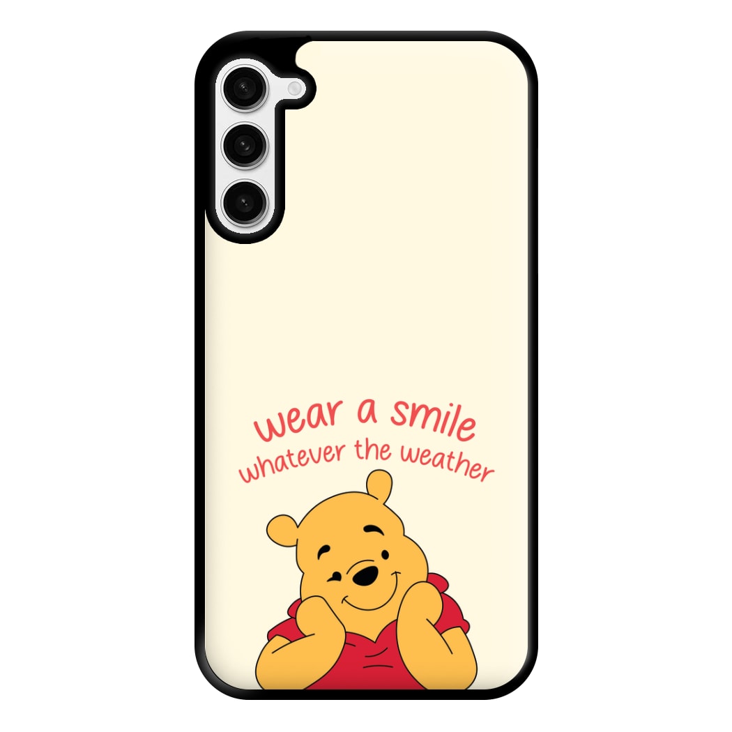 Wear A Smile Whatever The Weather  Phone Case for Galaxy S23 Plus