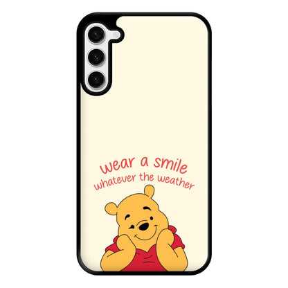 Wear A Smile Whatever The Weather  Phone Case for Galaxy S23 Plus