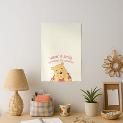 Wear A Smile Whatever The Weather  Art Print